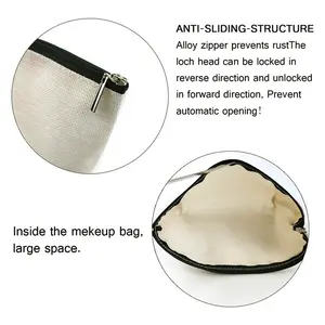 Shattered Linen Cosmetic Bag