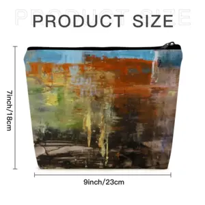 Freedom City Linen Cosmetic Bag