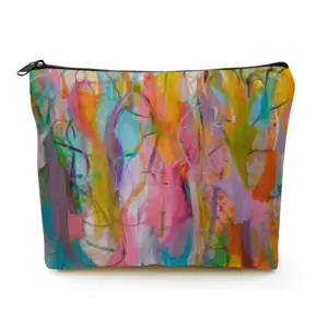 Luminous Dialogue Linen Cosmetic Bag