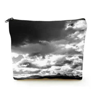 Snowy Ben Hope Linen Cosmetic Bag