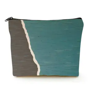 Finding The Balance Ii Linen Cosmetic Bag