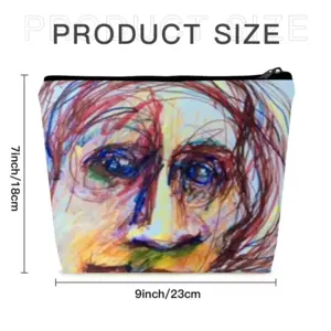 Greet Greet Greet Linen Cosmetic Bag