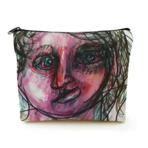 Trend Setter Linen Cosmetic Bag