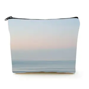 Liquid Sea #32 Linen Cosmetic Bag