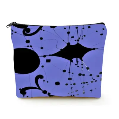 Space 6 Linen Cosmetic Bag