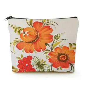 The Stunning Clarity Of Heaven Linen Cosmetic Bag