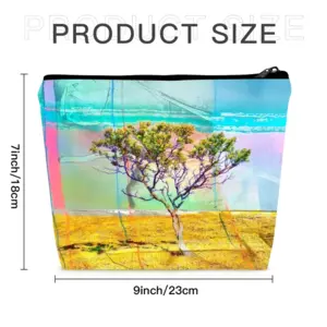 The Tree On The Hill Linen Cosmetic Bag