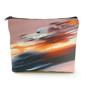 Ferrari F1 Linen Cosmetic Bag