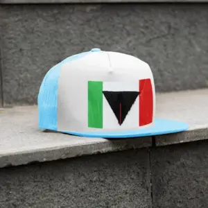 Pubic Flag Italy Grid Cap