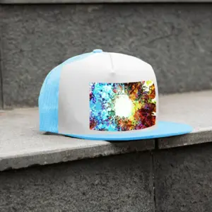 Worlds People Of The Suns Flower Grid Cap