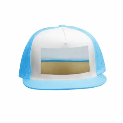 Blue Line With Gold Grid Cap