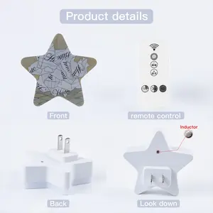 Crush Hate Sensor Night Light (Star)