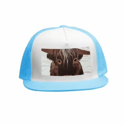 Bull - Red Bull Taurus Animals Buffalo Wild Grid Cap