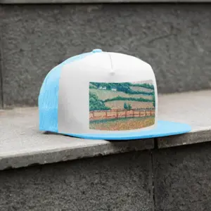 Peaceful Pasture Grid Cap