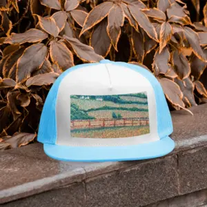 Peaceful Pasture Grid Cap