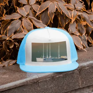 Sailboats F Grid Cap