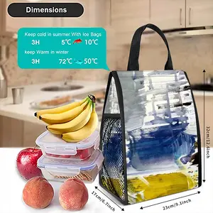 At The Pier Insulated Lunch Bag (Mesh Pocket)