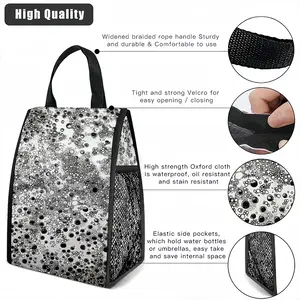 Untiled (Cells) Insulated Lunch Bag (Mesh Pocket)