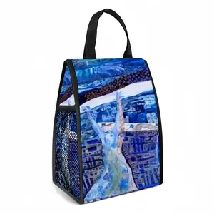 True Blue Insulated Lunch Bag (Mesh Pocket)