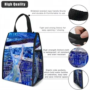 True Blue Insulated Lunch Bag (Mesh Pocket)