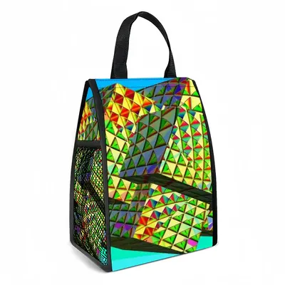 Tori - Bird Insulated Lunch Bag (Mesh Pocket)