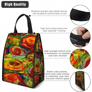 Whirls Insulated Lunch Bag (Mesh Pocket)