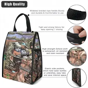 Going Through It Insulated Lunch Bag (Mesh Pocket)