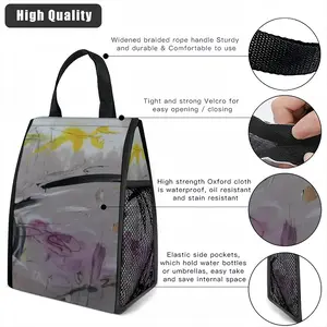 Garden Insulated Lunch Bag (Mesh Pocket)