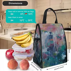 Dream On Insulated Lunch Bag (Mesh Pocket)