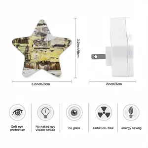 Beach And Rocks Sensor Night Light (Star)