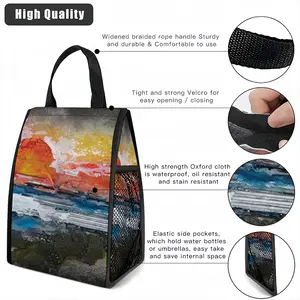 Sunset Insulated Lunch Bag (Mesh Pocket)