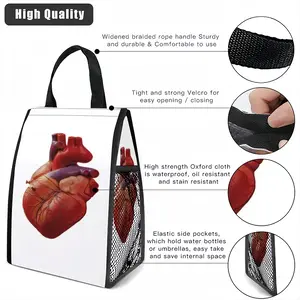 I Love You Insulated Lunch Bag (Mesh Pocket)