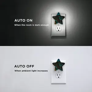 Blue (The Mess) Sensor Night Light (Star)