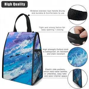 A Quintessence Of Water Insulated Lunch Bag (Mesh Pocket)