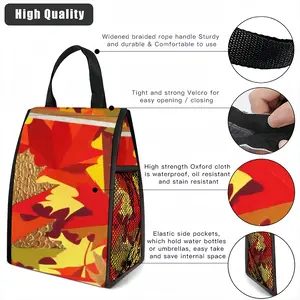 Autumn Insulated Lunch Bag (Mesh Pocket)