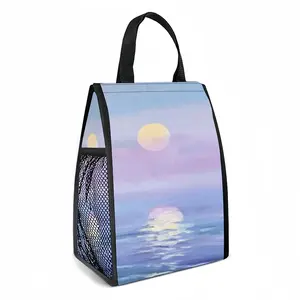 The Sea Moonlight Insulated Lunch Bag (Mesh Pocket)