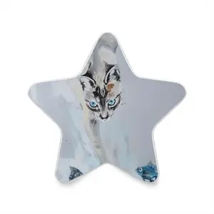 Cat With Fish Sensor Night Light (Star)