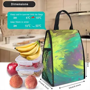 Fireworks Insulated Lunch Bag (Mesh Pocket)