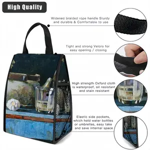 Things From The Past Insulated Lunch Bag (Mesh Pocket)