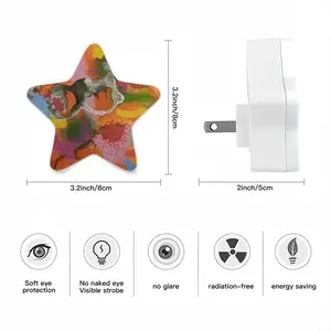 Be Happy Sensor Night Light (Star)