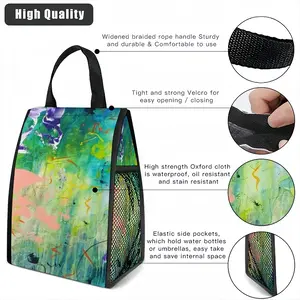 Inside Ocean Insulated Lunch Bag (Mesh Pocket)