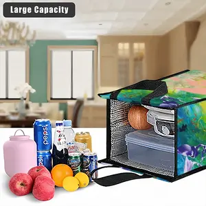 Inside Ocean Insulated Lunch Bag (Mesh Pocket)