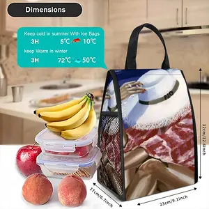 No Means Insulated Lunch Bag (Mesh Pocket)