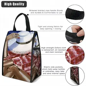 No Means Insulated Lunch Bag (Mesh Pocket)