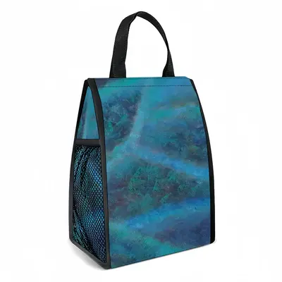 Forest Insulated Lunch Bag (Mesh Pocket)