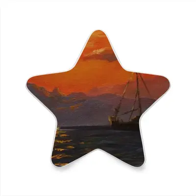 Beautiful Sunset On The Sea Sensor Night Light (Star)