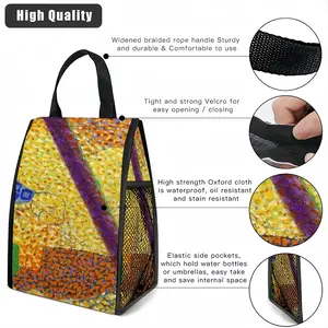 The Apple Insulated Lunch Bag (Mesh Pocket)