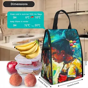 Childhood Memories Insulated Lunch Bag (Mesh Pocket)