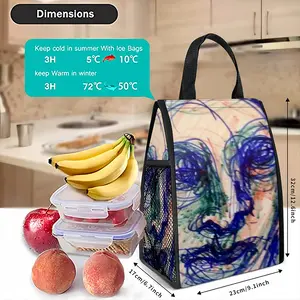 I Have A Short Memory Insulated Lunch Bag (Mesh Pocket)