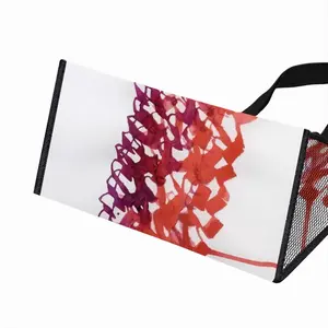 Calligraphic Landscape 003 Insulated Lunch Bag (Mesh Pocket)